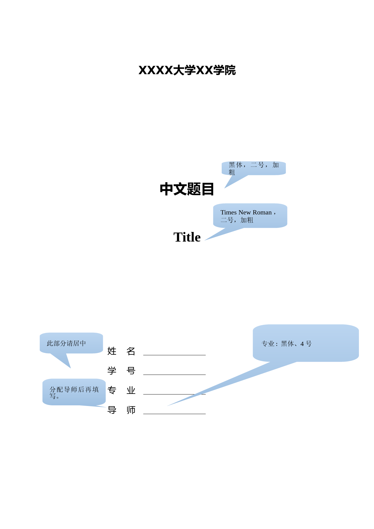 大学英文读书报告模板及标准格式要求