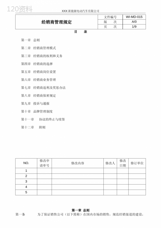 经销商管理规定