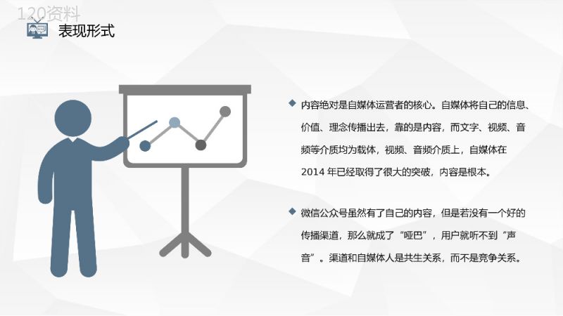 企业自媒体平台运营情况分析总结新员工植入运营技巧培训课件PPT模板.pptx