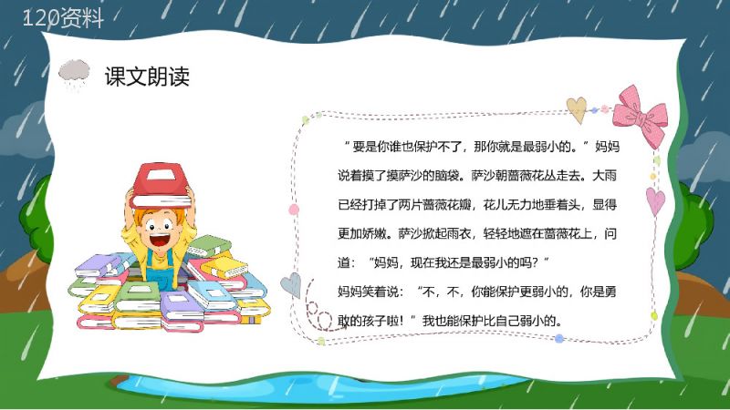 人教版《我不是最弱小的》小学语文二年级下册知识点梳理教学培训课件PPT模板.pptx