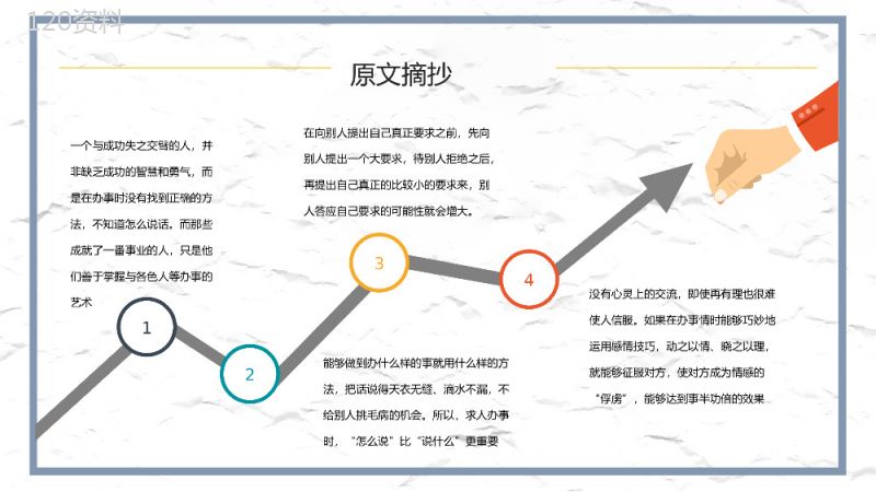 著名学习类图书鸿图《说话心理学》口才锻炼技能培训课件PPT模板.pptx