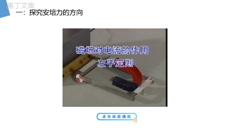 《通电导线在磁场中受到的力》人教版高二物理选修3-1PPT课件.pptx