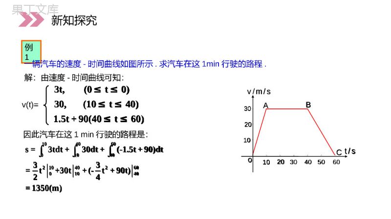 《定积分在物理中的应用》人教版高中数学选修2-2PPT课件（第1.7.2课时）.pptx