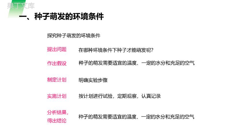 《种子的萌发》人教版七年级初一生物上册PPT课件.pptx