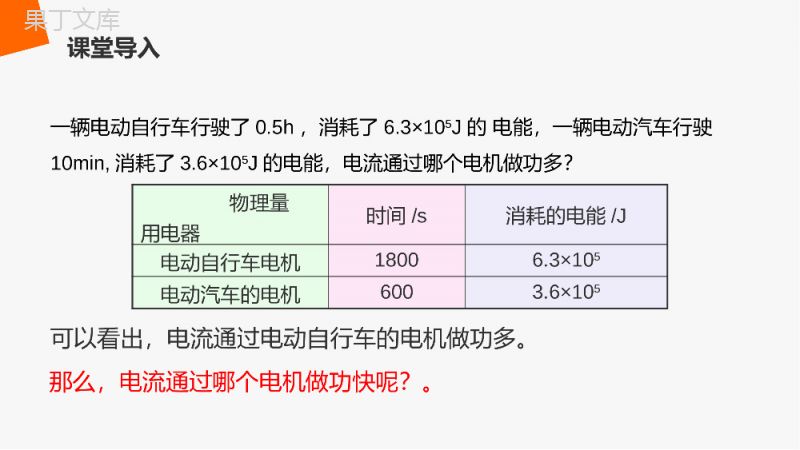 《电功率第一课时》人教版九年级初三物理PPT课件.pptx