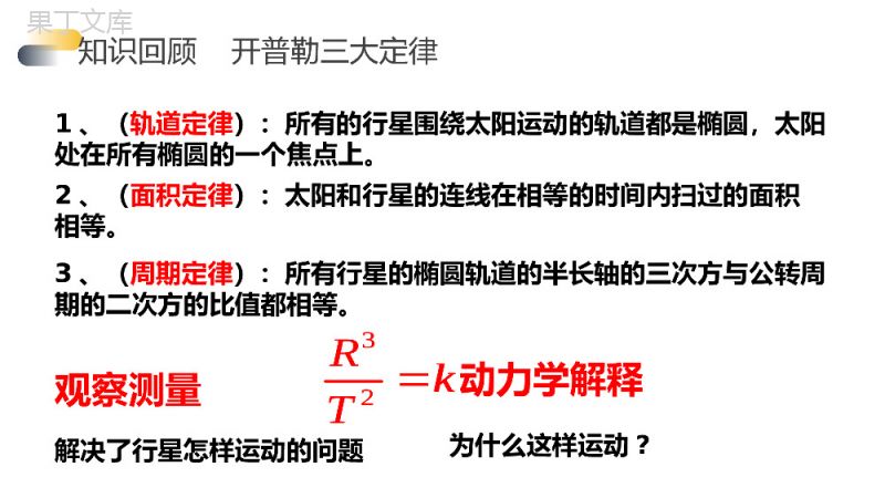 《太阳与行星间的引力（万有引力定律）》人教版必修高一物理精选PPT课件.pptx