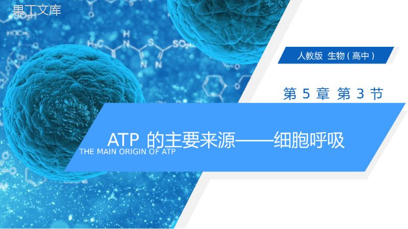 《ATP的主要来源（细胞呼吸）》人教版必修高一生物PPT课件.pptx