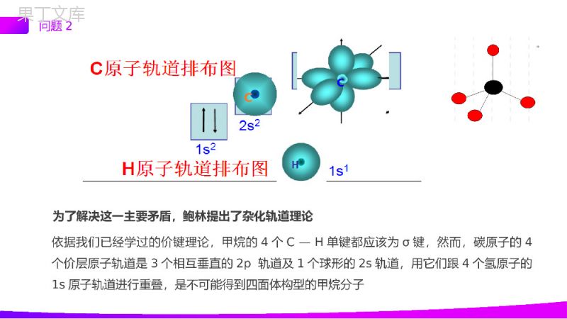 《分子的立体结构》高二上册化学选修三PPT课件（第2课时）.pptx