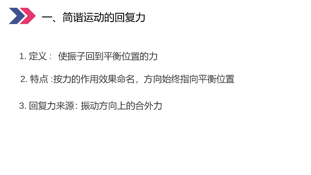 《简谐运动的回复力和能量》人教版高三物理选修3-4PPT课件.pptx