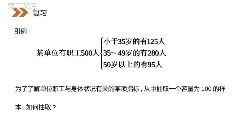 《分层抽样》人教版高中数学必修三PPT课件（第2.1.3课时）.pptx