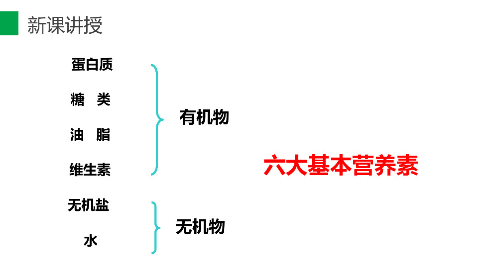 《人类重要的营养物质》九年级初三下册PPT课件（第12.1课时）.pptx