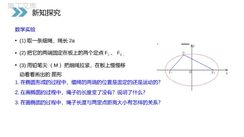 《椭圆及其标准方程》人教版高二数学选修2-1PPT课件（第1课时）.pptx