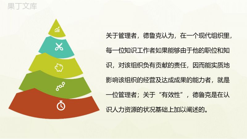 《卓有成效的管理者》外国管理学家彼得德鲁克经典名著鉴赏探讨心得PPT模板.pptx