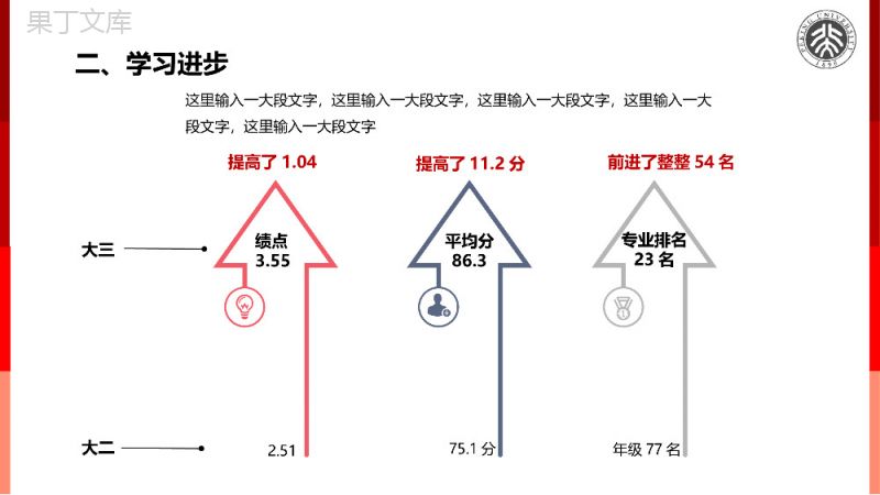 高校大学生国家奖学金答辩PPT模板.pptx