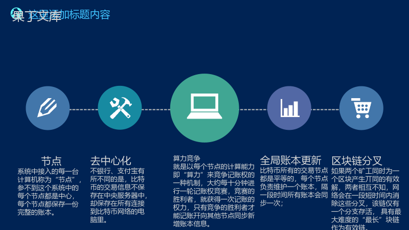 蓝色区块链智能科技峰会汇报展示PPT模板.pptx