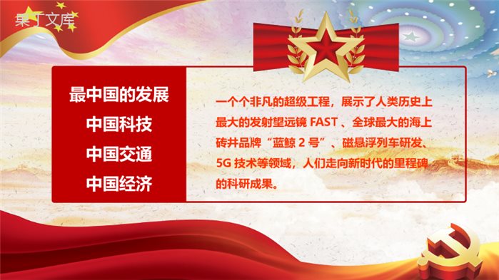 厉害了我的国爱国情怀学习强国演讲汇报PPT模板.pptx