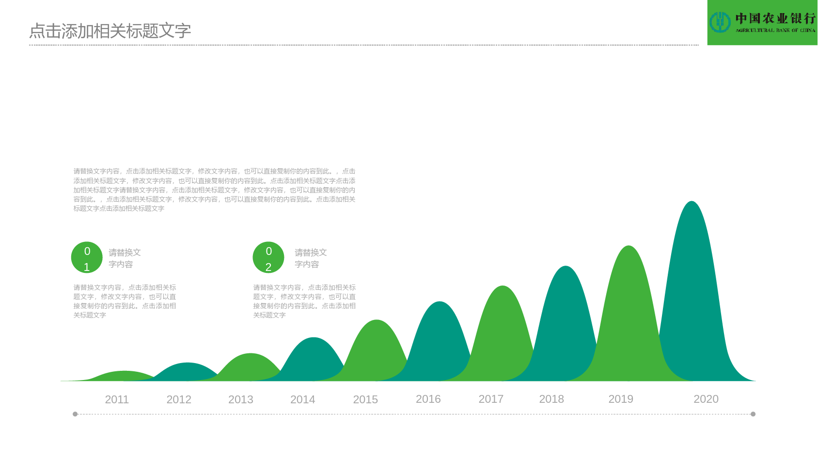 中国农业银行个人简介述职报告PPT模板.pptx