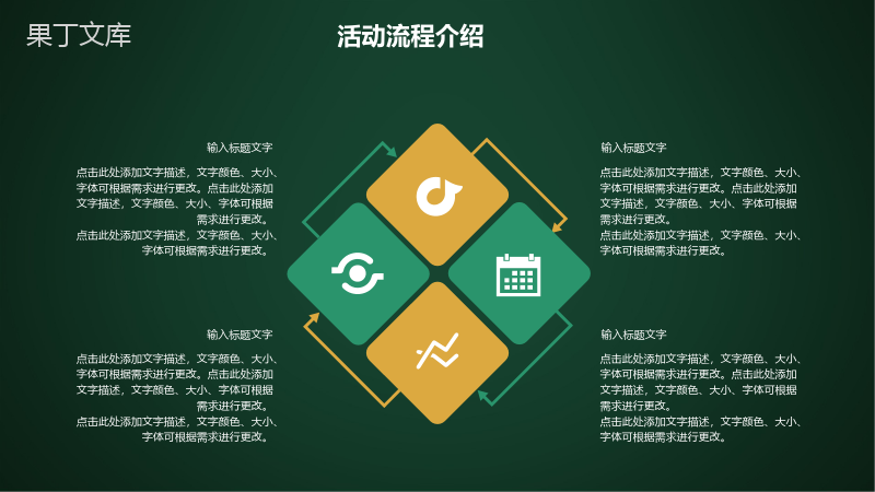 绿色手绘小清新圣诞快乐圣诞节活动策划PPT模板.pptx