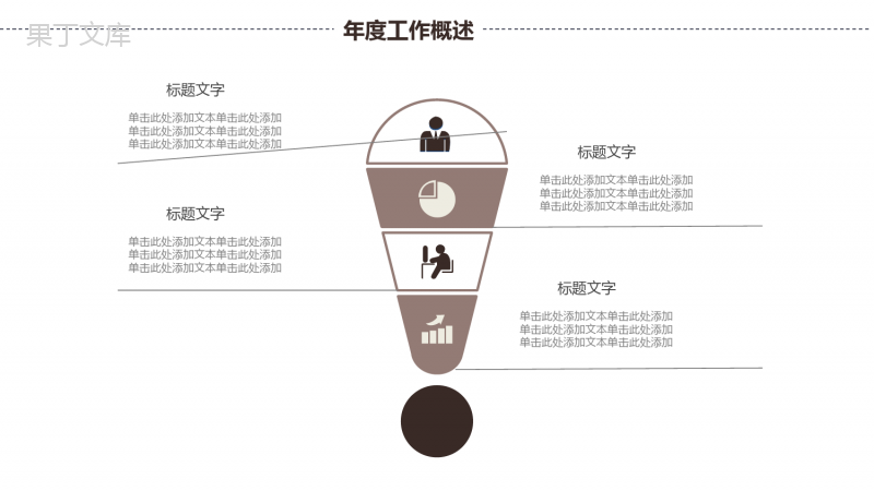 大气城市简约商务年终工作总结汇报PPT模板