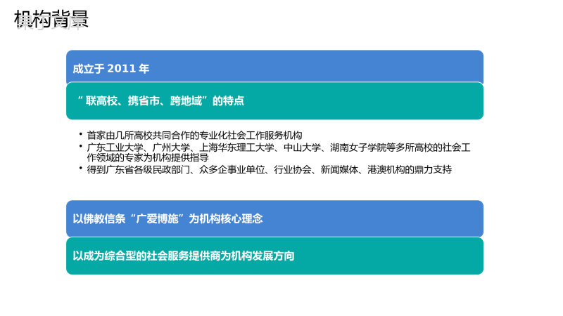 广州市广爱社会工作服务中心年终总结报告PPT模板