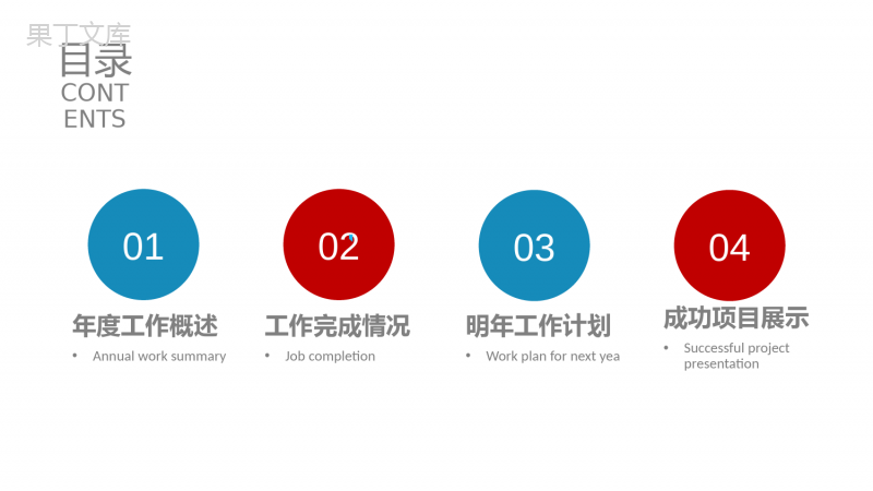 简约蓝白商务物流运输年终工作总结汇报PPT模板