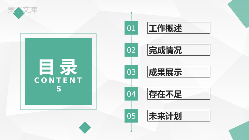 集团财务部门年度财务数据总结汇报公司员工年终工作总结PPT模板