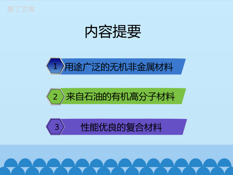 -鲁教版(五四制)化学九年级全一册-6-2-化学与材料研制-1(课件)