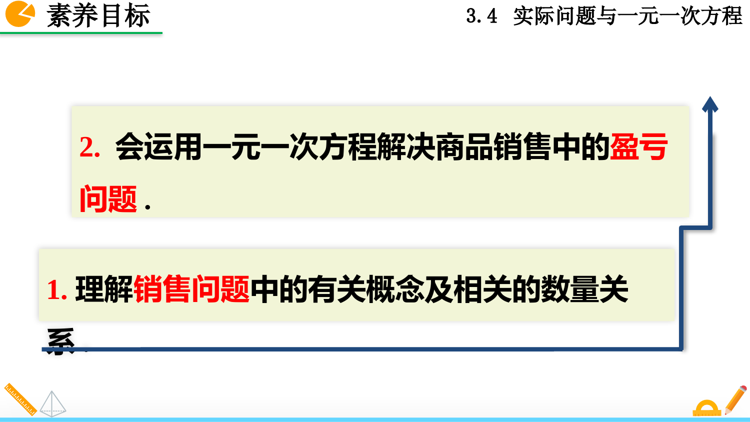人教版七年级上册数学实际问题与一元一次方程第二课时