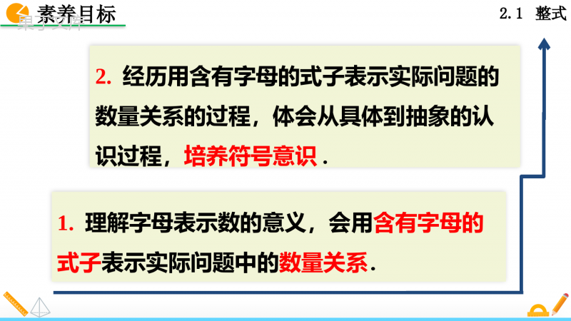 人教版七年级上册数学整式第一课时
