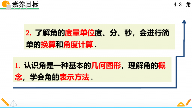 人教版七年级上册数学角