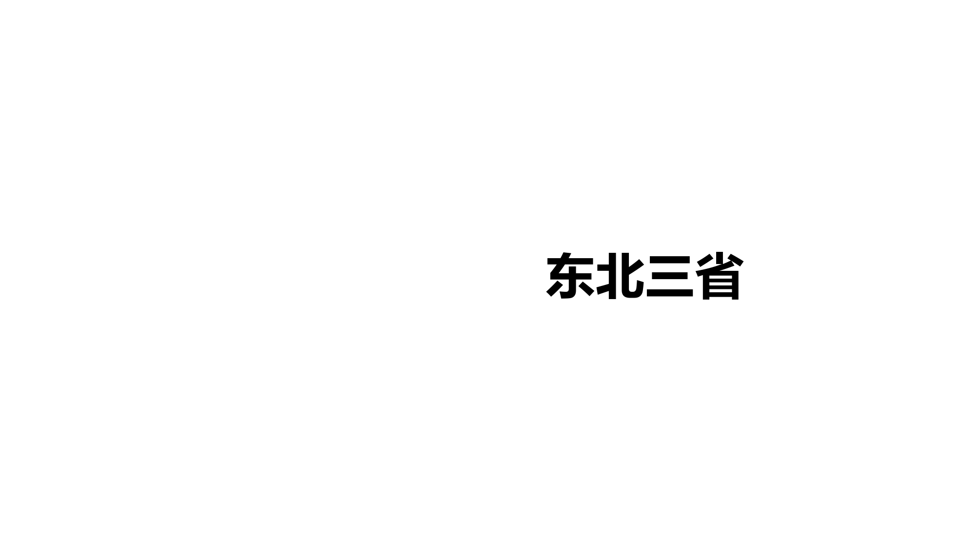 人教版地理八年级下册黄土高原和东北三省复习