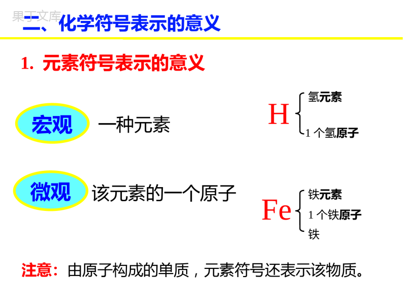 化学用语复习