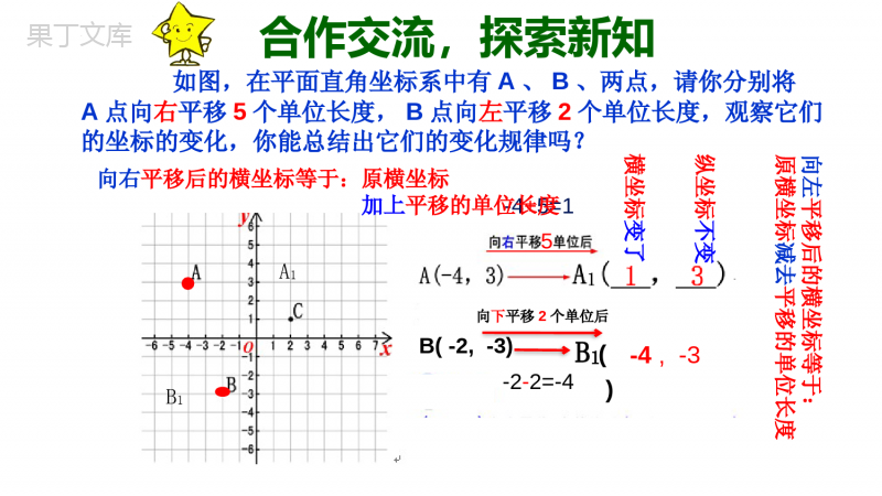 用坐标表示平移课件人教版数学七年级下册 (1)