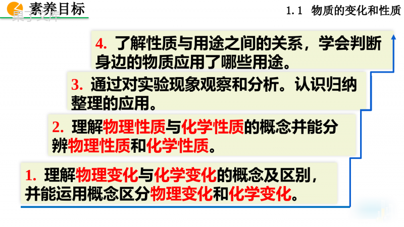第一单元物质的变化和性质