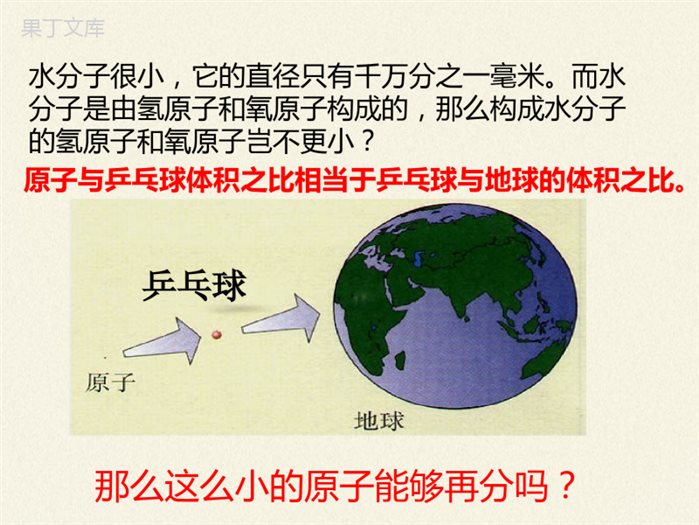 鲁教版(五四制)八年级全一册-3-1-原子的构成(课件)