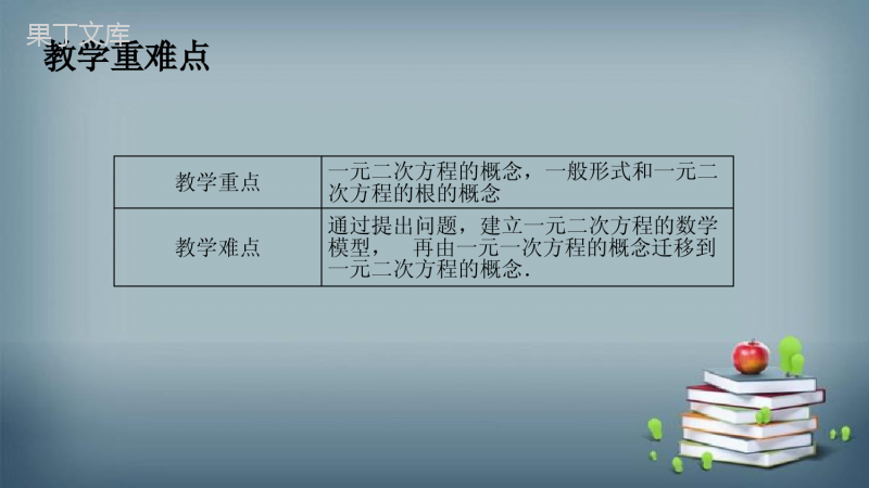 2022-2023学年人教版数学九年级上册---一元二次方程-课件