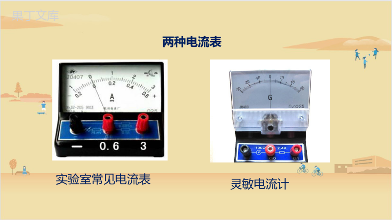 2022-2023学年沪教版(上海)物理九年级第一学期-电流-电压-课件