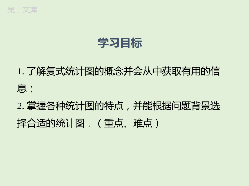 2022-2023学年湘教版数学七年级上册同步多媒体教学-第5章-统计图第2课时