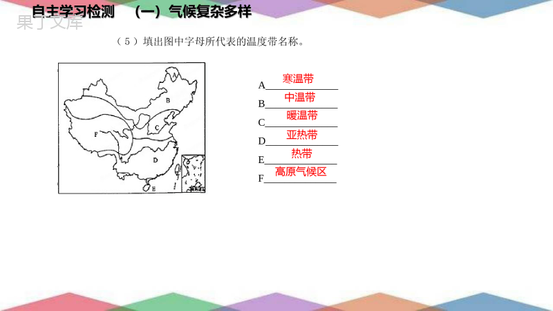 2022年秋湘科版地理八年级上册--气候复杂多样-课件-(1)