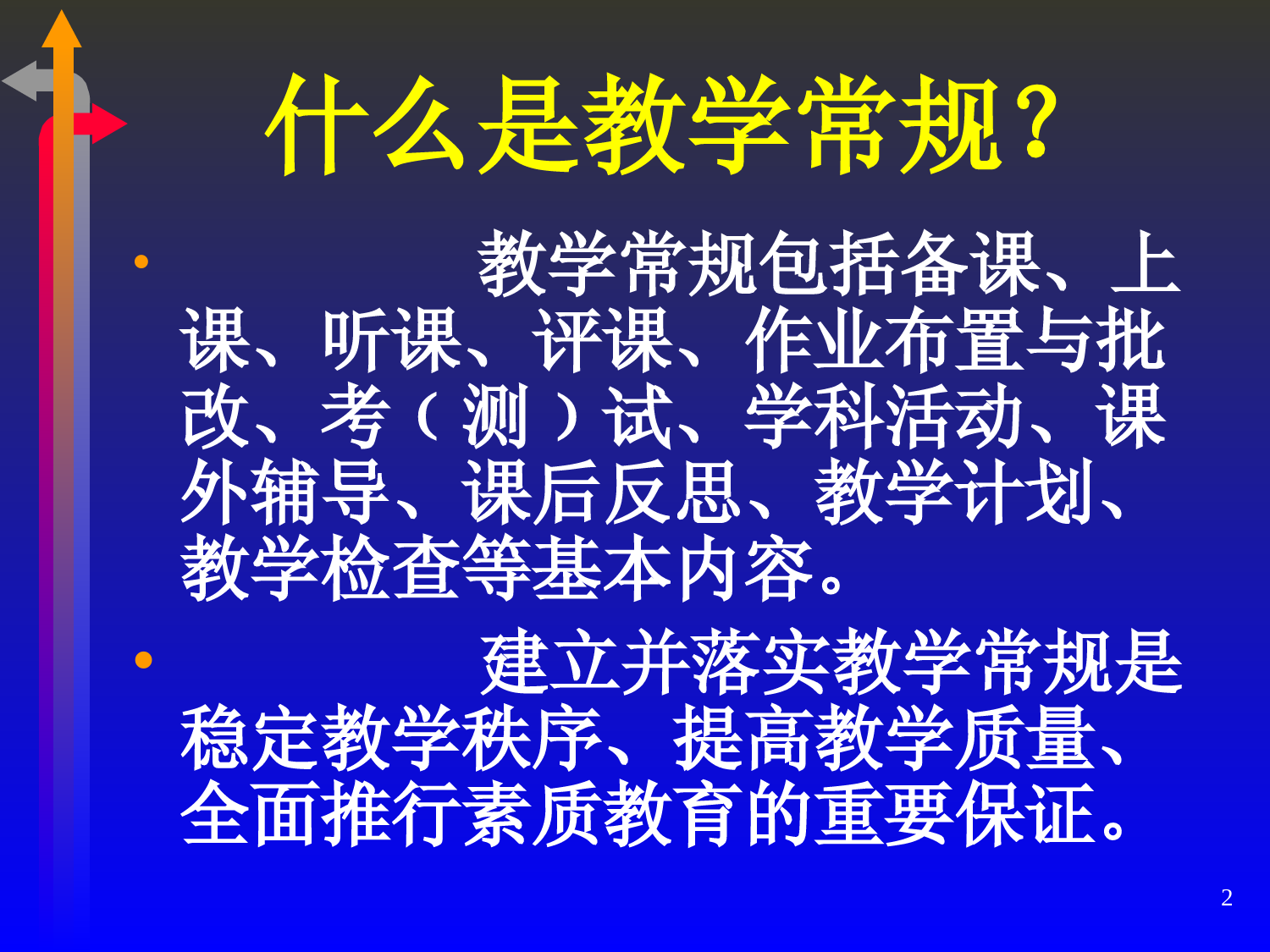 中小学教学常规要求讲座