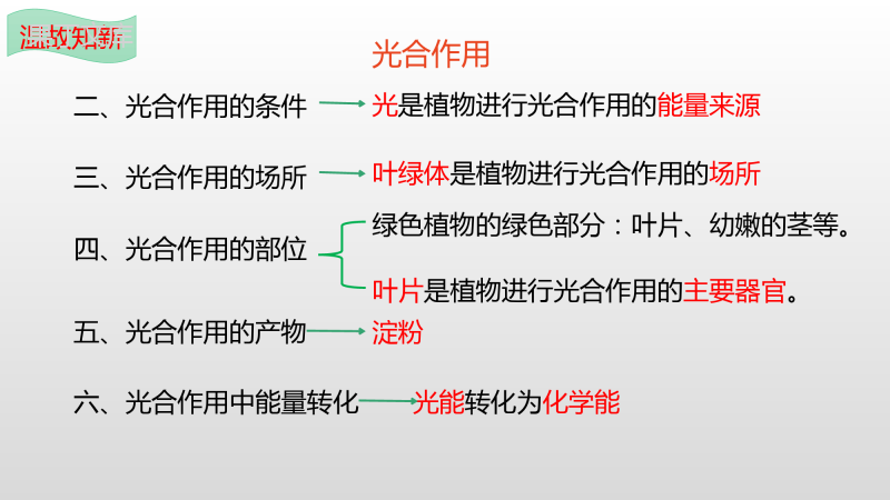 光合作用吸收二氧化碳释放氧气-2022-2023学年七年级生物上学期同步优质课件(人教版)