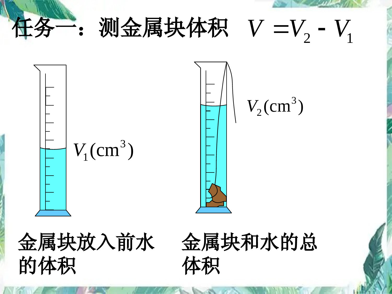 北师大版-八年级上册-实验专题(一)用天平和量筒测定固体和液体的密度-优质课件