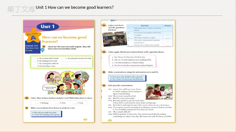 基于3P教学法听说课设计Unit-1-How-can-we-become-good-learners