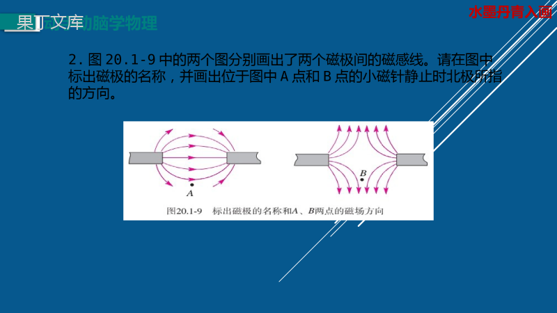 第20章《电与磁》人教版课本动手动脑学物理答案(ppt)