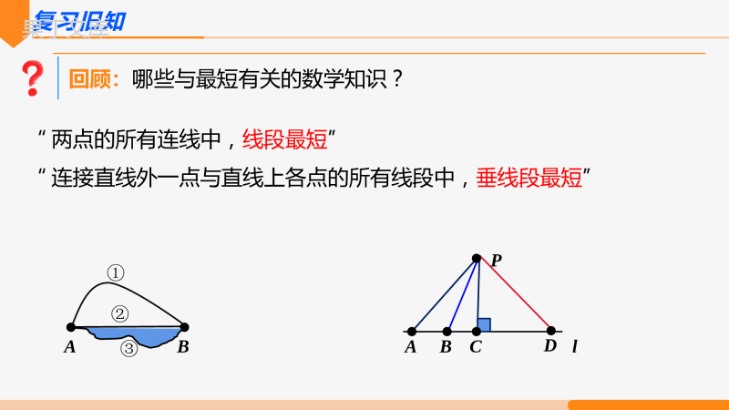 课题学习最短路径问题第1课时(将军饮马)-八年级数学上册同步教材配套精品教学课件(人教版)