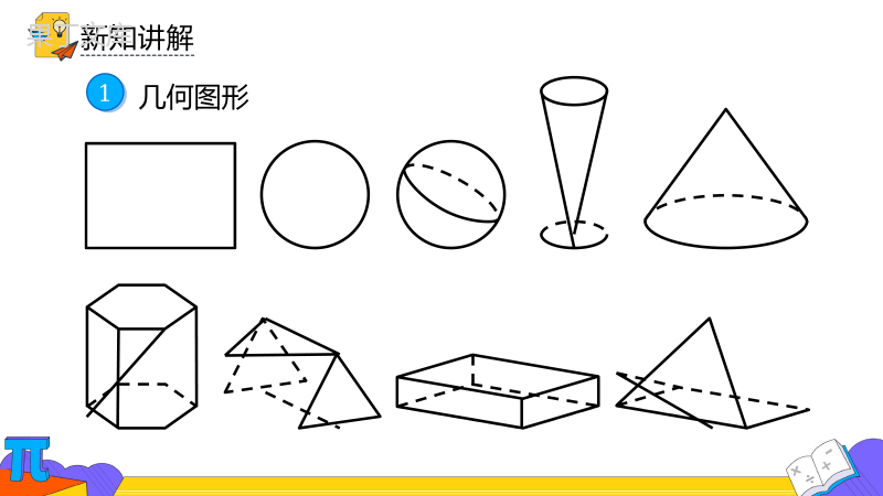 1.立体图形与平面图形