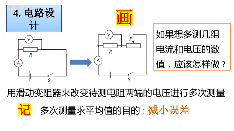 17-3《电阻的测量》-课件--2022-2023学年人教版物理九年级