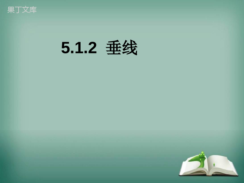 【精选备课】2022-2023学年华师大版数学七年级上册-5-1-2-垂线-课件