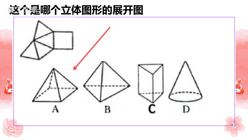 七年级数学上册生活中的立体图形(二)展开与折叠知识点思维北师大版