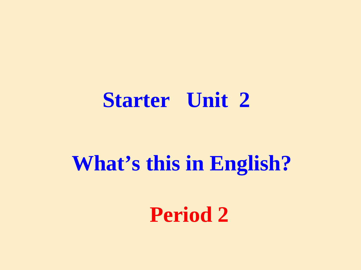 七年级上册Starter-Unit2--Section-B-